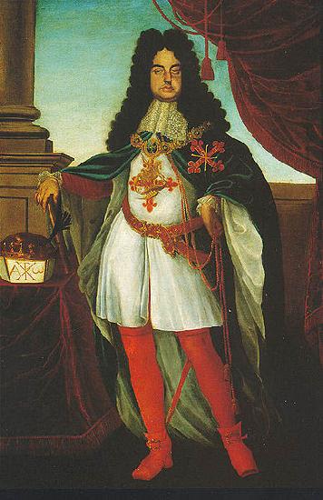 unknow artist Portrait of Francesco Farnese, Duke of Parma Sweden oil painting art